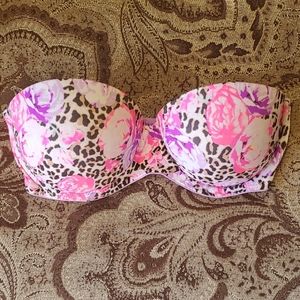 PINK Strapless Push-up Bra